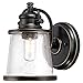 Westinghouse 6204000 Emma Jane One-Light Outdoor Wall Lantern, 1-Pack, Black