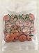 YAKA Wholesale 50pcs New 2 Hole Wood Buttons Flower 25mm Sewing Craft