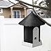 HappyHapi Ultrasonic Outdoor Anti Barking Deterrent - Bird House Shaped Sonic Bark Controller, Small Size, Household Training Tool, No Harm to Pets, Plant, Human