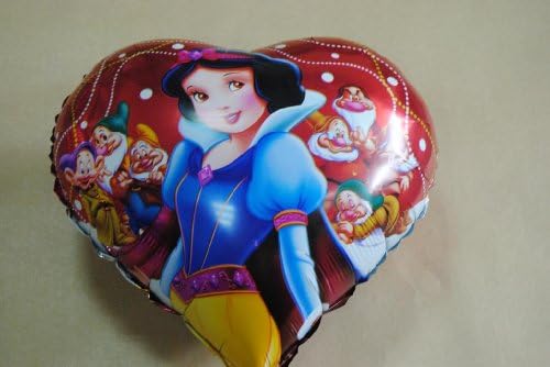 PT0057-1 18.5" Inch Snow White PRINCESS Balloon, Seven Dwarves Dwarf Balloon