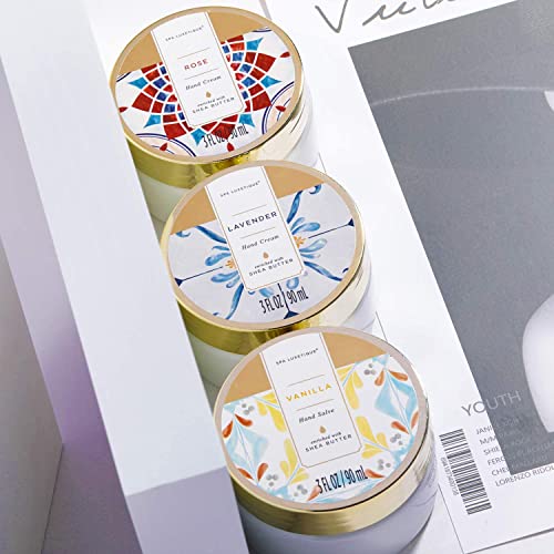 Hand Lotion Set, Spa Luxetique Hand Cream Gift Set Shea Butter