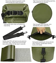 MARCHWAY Floating Waterproof Dry Bag Backpack