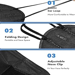 Gyothrig 50/100/200/500 PCS Breathable Adjustable 5