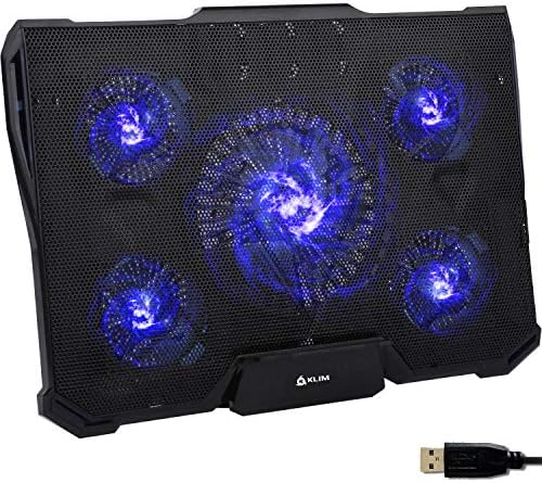 KLIM Cyclone - Laptop Cooling Stand - Maximal Cooling - XL Laptop Stand ...