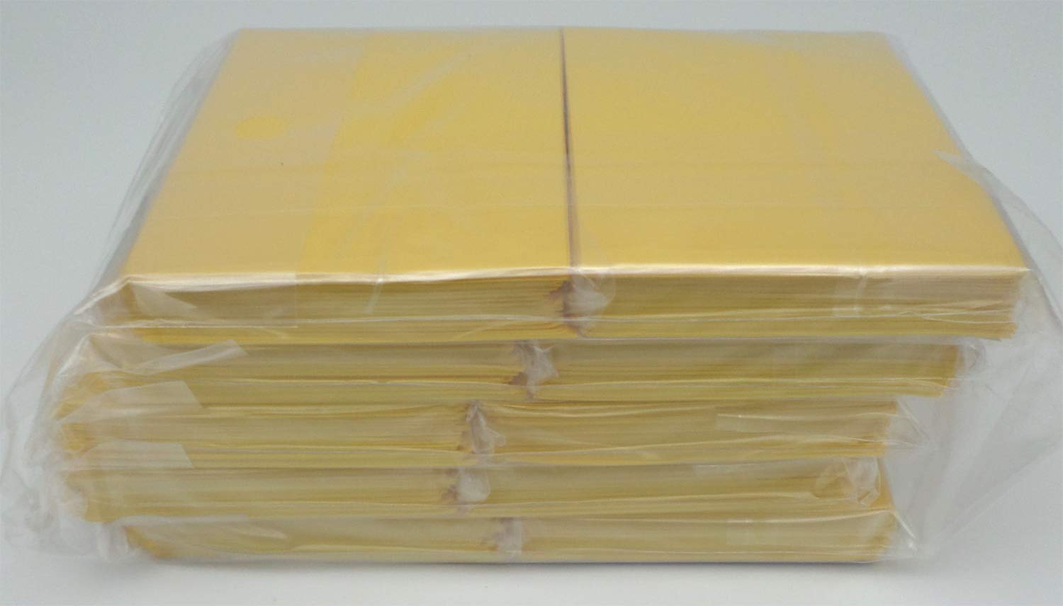 docsmagic.de 5 x 100 Double Mat Yellow Card Sleeves Standard Size 66 x 91 - PKM MTG