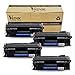 V4INK 4 Pack Compatible Replacement for 05A CE505A Toner Cartridge - Black for use in HP LaserJet P2035, P2035n, P2055dn series printers