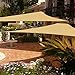 Shade&Beyond 2 Pcs 12'x12'x12' Sun Shade Sail Triangle Sand UV Block for Yard Patio Backyard