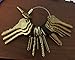 Metal Wire Keychain for Keys Stainless Steel Wire Keychain Cable Key Ring for Outdoor Hiking and Luggage Tags (25 pcs)