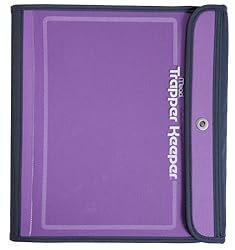 Mead Trapper Keeper Sewn Binder, 3 Ring Binder, 1.5