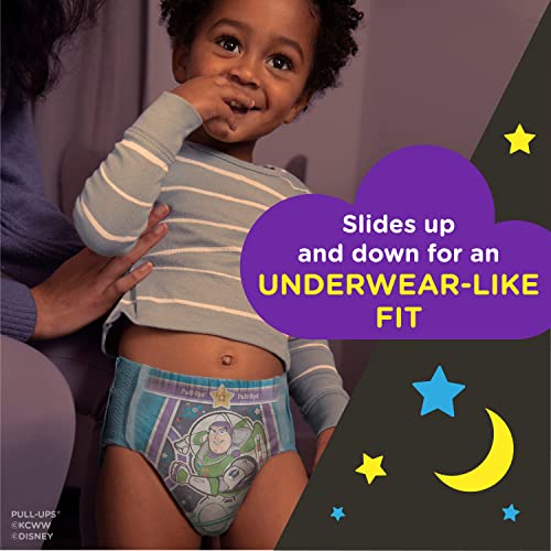 PullUps Boys' Nighttime Potty Training Pants, Training Underwear, 2T