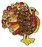 Navika Turkey Swarovski Crystal and Glitz Ball Marker with Hat Clip
