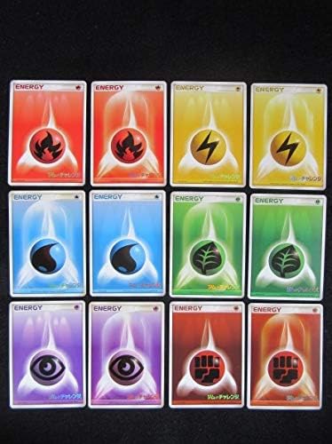 Amazon Co Jp ポケモンカード 基本エネルギー ジムチャレンジ ２００３年版 ２００６年版 ２種類６色 １２枚セット 品 303 ホビー 通販