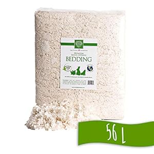 SMALL PET SELECT Unbleached White Paper Bedding, 56 L