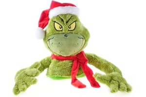 RUZ Dr Seuss The Grinch Christmas Tree Hugger Plush Tree Topper