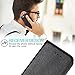 Aicoco Leather Case for Apple iPhone 6 and iPhone 6S Flip Wallet Phone Case - Black