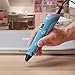 3D Printing Pen for Kids,Juboury JBY-II 3D Drawing Pen with LCD Temperature Display for Model Printing,Art Design,DIY and Crafts Drawing--Compatible with 1.75mm ABS and PLA Filament (Blue)