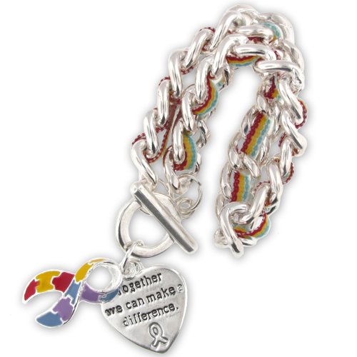 Autism Awareness Charm Bracelet