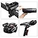 Teorder Rechargeble LED Bike Lights Set, 2000mAh Lithium Battery Cycling Headlight,LED Bicycle Lights Front and Rear Waterproof Reflector,1000lm,4 Light Modes(Mount Accessories & 2 USB Cable)