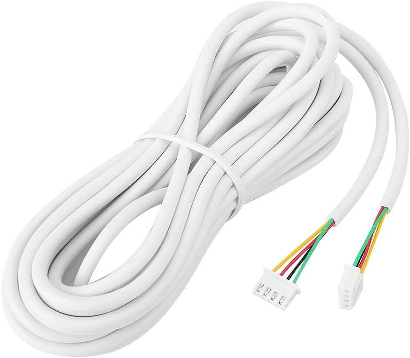 4 Core White PVC Insulated Alarm Cable, Solid Copper Doorbell Wire Cable