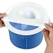 HESTYA Filter Savers Pool Skimmer Socks Nylon Pool Filter Socks for Baskets and Skimmers, White, Basket is not Included (20 Pack)
