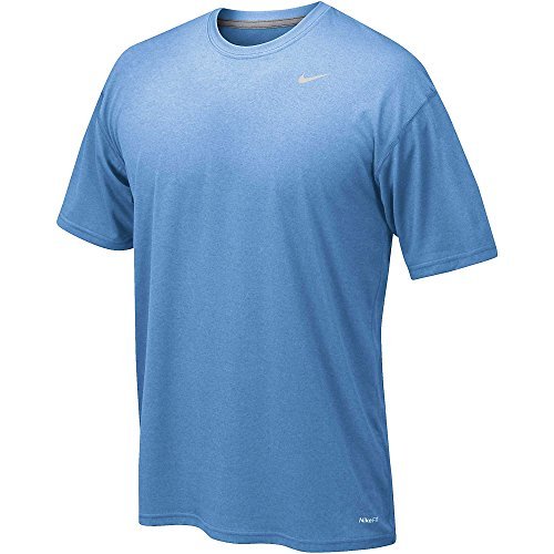 Nike men s legend short sleeve tee, light blue, 2xl