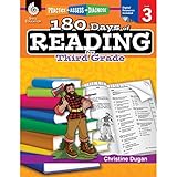 180 Days of Reading for Third Grade (Ages 7 - 9) Easy-to-Use 3rd Grade Workbook to Improve Reading Comprehension Quickly, Fun Daily Phonics Practice for 3rd grade reading (180 Days of Practice)