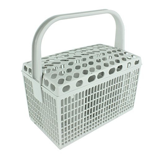 Zanussi Dishwasher Cutlery Basket Plastic Cage Rack (Light Grey)