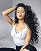ANDRIA Hair Lace Front Wigs Glueless Natural Wave Synthetic Heat Resistant Fiber Hair Wig With Baby Hair For Black Women
