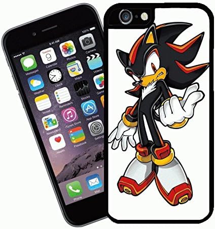 Shadow from Sonic the Hedgehog iPhone case - This cover will fit Apple model iPhone 6 - By Eclipse Gift Ideas
