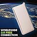 GlocalMe U2 4G Mobile Hotspot Global Wi-Fi with 1GB Global Initial Data, SIM Free, Coverage in Over 100 Countries Featuring Free Roaming, Compatible with Smartphones, Pads, Laptops and More(Gold)