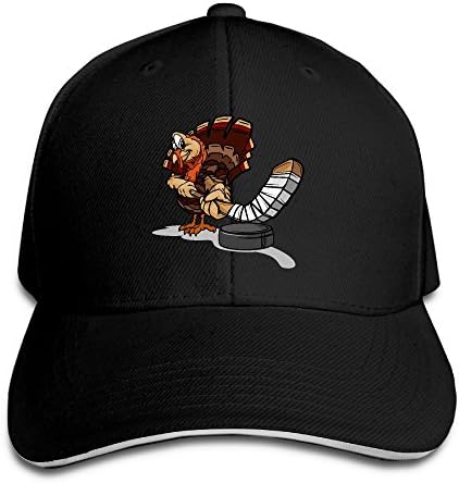 Baseball Adjustable Cap Men and Women Eagle Ice Hockey Stick Sandwich Hats