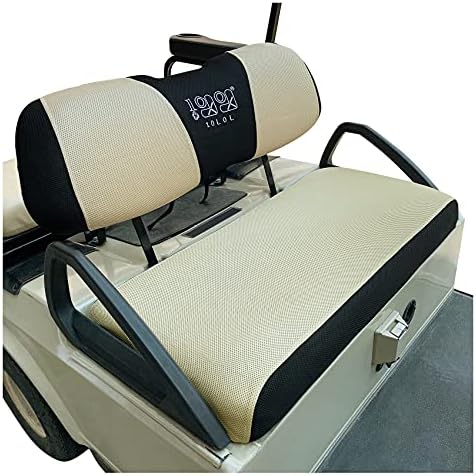 10L0L Golf Cart Seat Covers for Club Car DS Precedent & Yamaha, Washable Breathable Air Mesh Cloth for Summer and Winter 10L0L Golf Cart Seat Covers for Club Car DS Precedent & Yamaha, Washable Breathable Air Mesh Cloth for Summer and Winter
