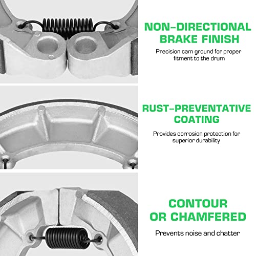 Youxmoto Rear Drum Brake Shoes Fit For Honda Rubicon Fourtrax Foreman TRX 500 FA FGA FE 4X4/ TRX500FM FPE FPM FPA FPE/ CB700SC VF700C VF750C PC800 In | Whizz Drum Brakes