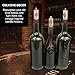 DecoGlow Merlot Scented Wine Cork Candles for Empty Wine Bottles, Birthday, Wedding Cake Toppers - Unique Gifts for Champagne & Wine Enthusiasts, Housewarming Gifts (Set of 6 Candles)