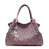 Realer Women's Handbag Tote Purse Shoulder Bag Pu Leather Fashion Top Handle Designer Bags for Ladies