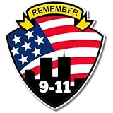 AK Wall ArtRemember 9 11 Vinyl Sticker - Car Phone Helmet - SELECT SIZE