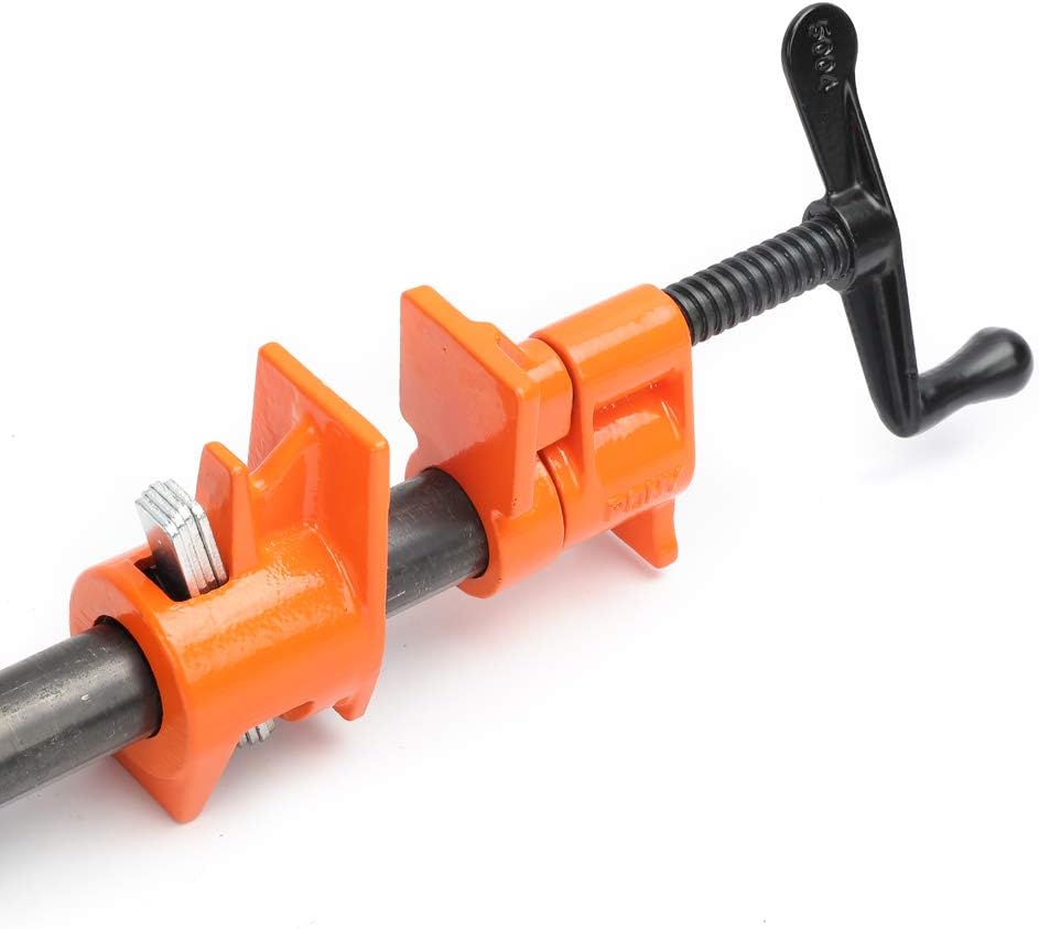 PONY 50 Pipe Clamp, Fixture for 3/4-Inch Black Pipe - Towel Bars - 