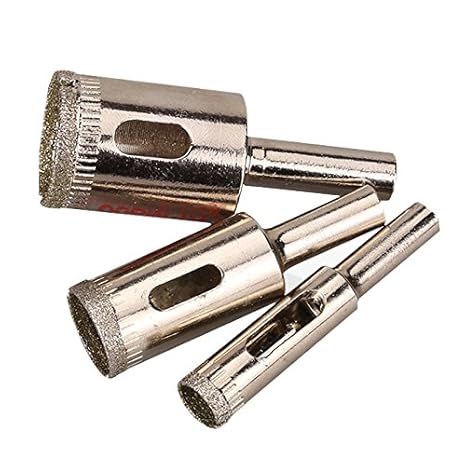 Generic 40mm : 30-50mm Electroplate Diamond Cutter Hole Saw for Glass Marble Tile Granite Drill Bits Tools