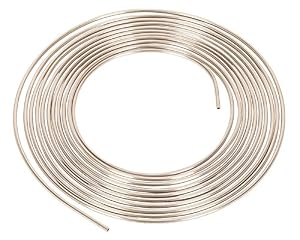 Apec 3/16" Cupro Nickel Brake Pipe – 22g X 25ft Roll (ACBA1003) Top Quality UK Made
