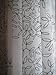 Hedda Blad 2 Pairs of Curtains, 4 Panels, White/Black Floral Pattern