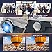 2K Projector, BIGASUO Full HD Projector 6500 Lumens HDMI Projector with 300″ Compatible with TV Stick, HDMI, VGA, USB, SD Card, Laptop, Smartphone for Home/Business Use PowerPoint Presentationthumb 4