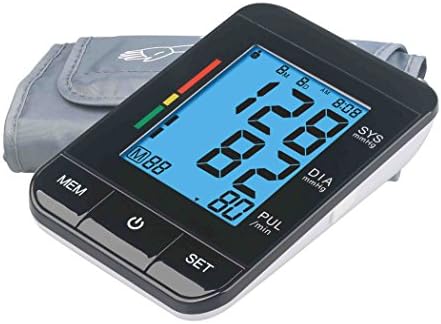 Morchi Blood Pressure Monitor Sphygmomanometer - Automatic Blood Pressure Machine, Blood Pressure Monitor Upper Arm for Wide Range BP Monitor,High Blood Pressure Monitor 2 User Mode