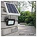 SEMILITS Solar Flood Lights Outdoor Waterproof Solar Billboard Light Dusk to Dawn 60 LED Security Lights with Remote for Backyard Gazebo Pool Cold White