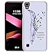 LG Tribute HD Case, LG X Style Case, Harryshell(TM) Slim Tpu Gel Skin Flexible Soft Rubber Protective Case Cover for LG Tribute HD LS676 / LG X Style (B-6)