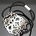 Silver Plated Q&Q Fashion Filigree Curved Lace Pony Tail Head Hair Elastic Dress Cuff Band