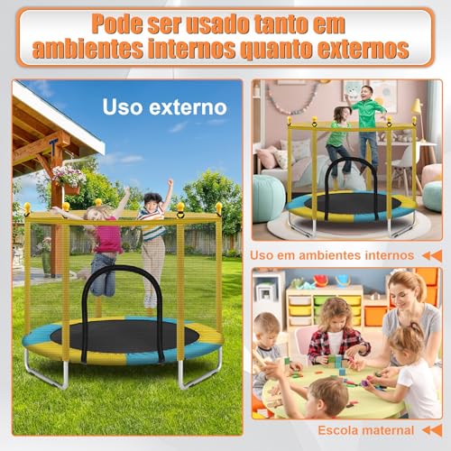 Cama Elástica 1,4m Pula Pula Trampolim Resistente