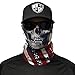 S A 1 Face Shield USA Skull Face Shield, Face Shields for Men and Face Shields for Women – UV Face Shield