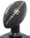 TrophySmack Fantasy Football Trophy - 19-Year Perpetual – 26” Customizable Championship Award with Free Engravings (Black Football | Blue Metal Columns)