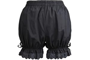 SMILING ANGEL Women's Girls Cotton Cute Lace Pumpkin Pants Shorts Bloomers