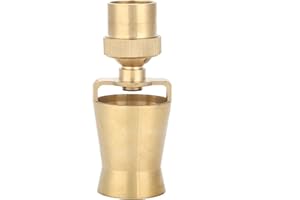 ATYHAO 1" DN25 Brass Adjustable Water Fountain Nozzle Spray Pond Sprinkler for Garden Pond, Amusement Park, Library defult